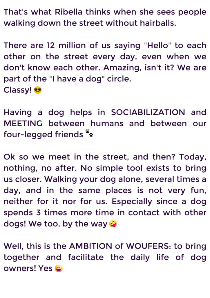Presse_Woufers_Balade, chien et rencontre
